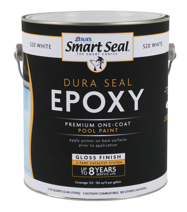 Dura Seal Epoxy Pool Paint & Sealer by Smart Seal: Blue, White, Black