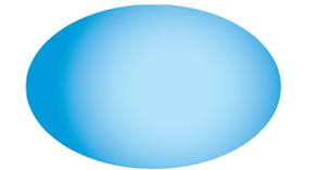 Oval shaped pool